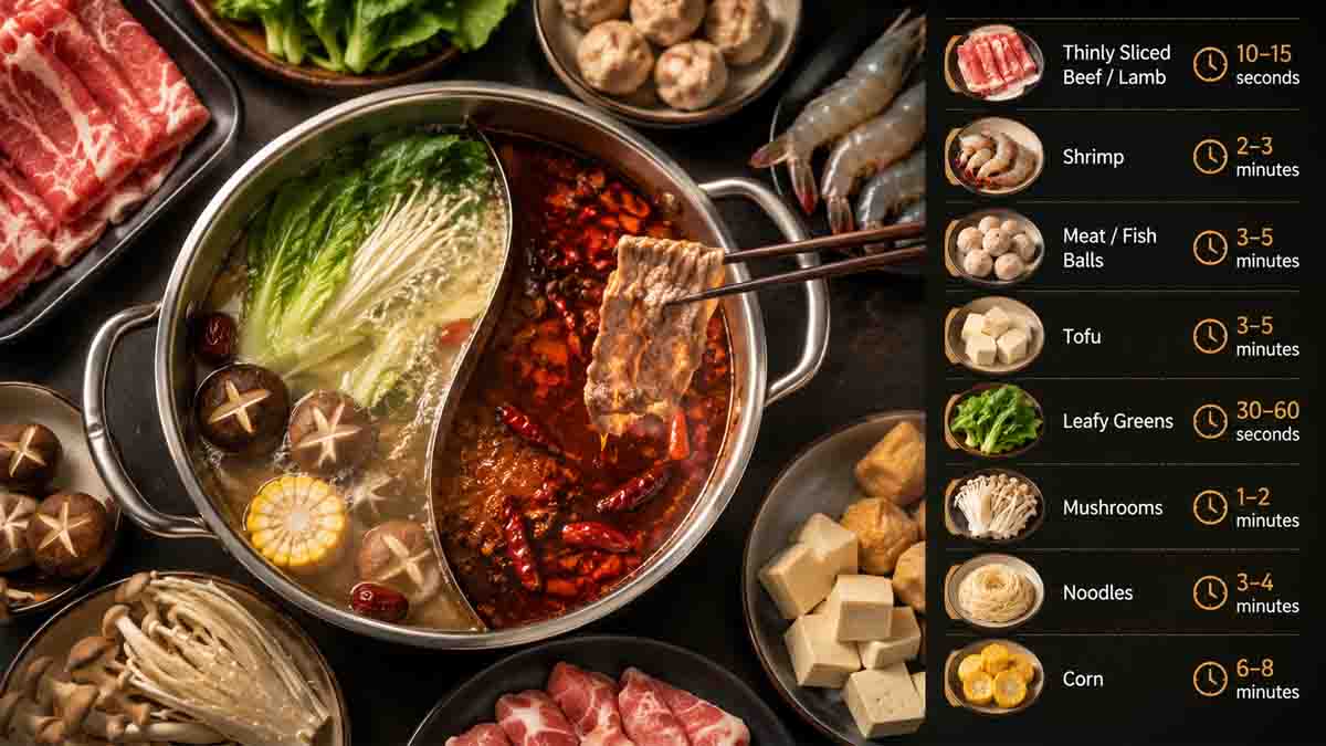 How Long Should You Cook Everything in Hot Pot? A Quick Timing Guide